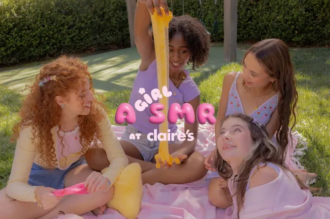 Claire's 以面向 Gen Alpha 的 ASMR 营销活动开启品牌新篇章